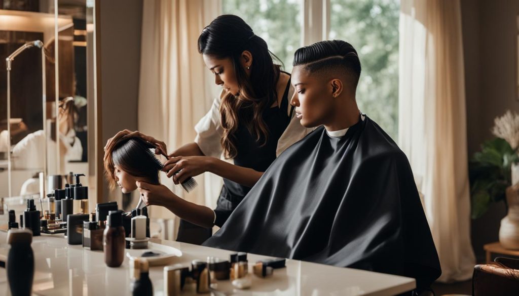 Haarstylist op locatie reserveren