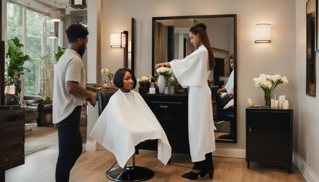 Kapper afspraak thuis