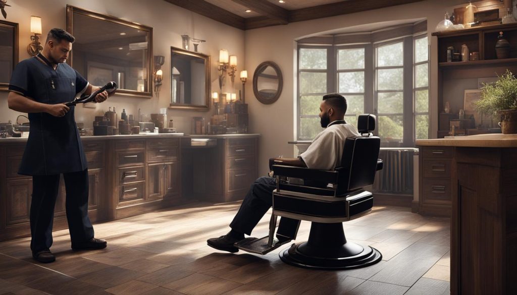 Kapper gemak aan huis